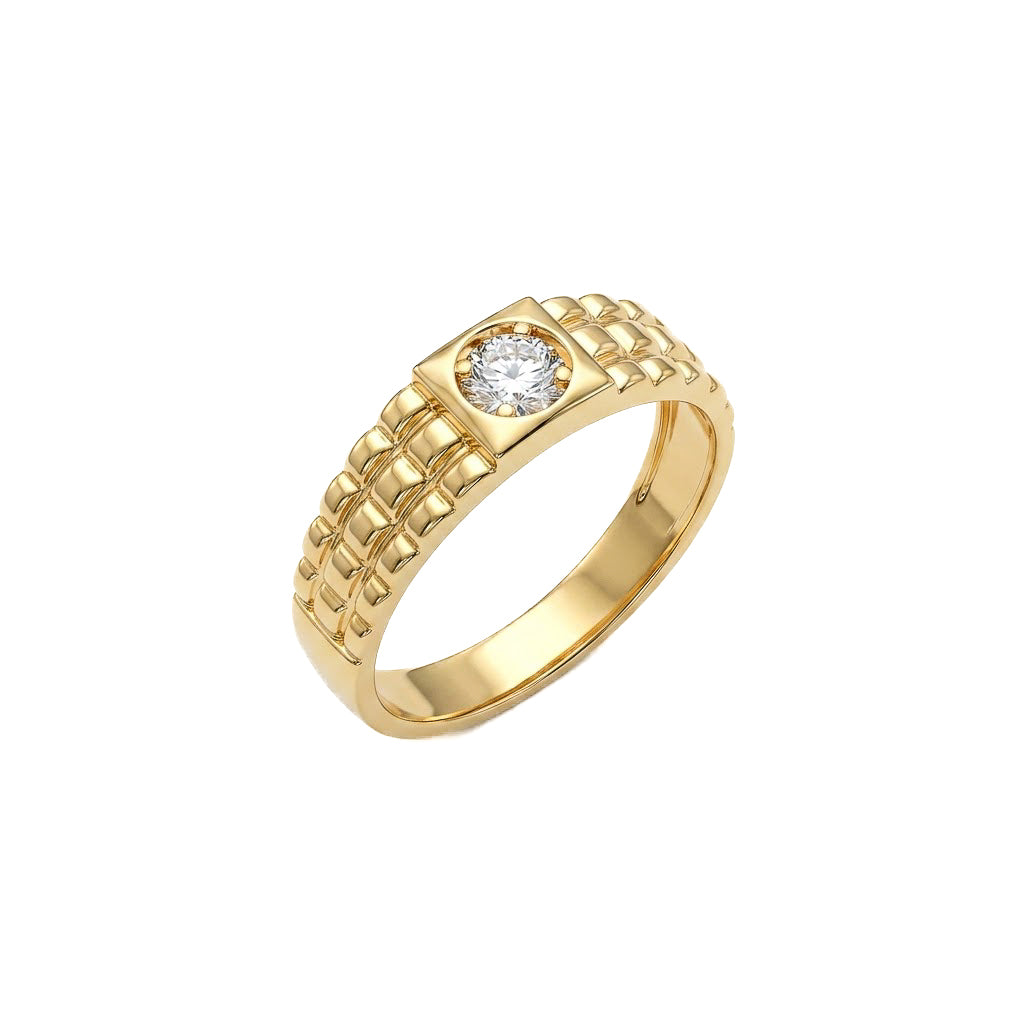 Ring-The Solitaire Apex Signet