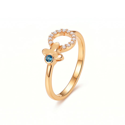 The Celestial Butterfly Ring