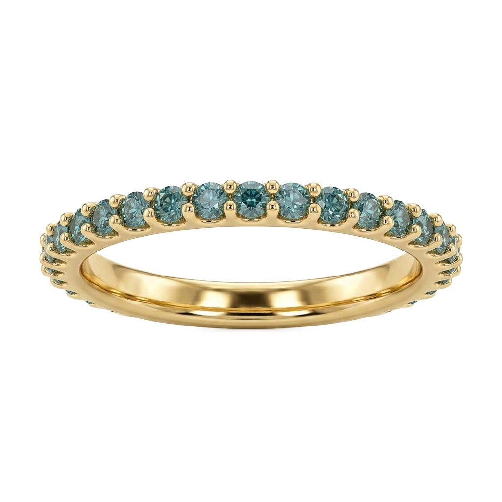 Imperial Teal Eternity Band