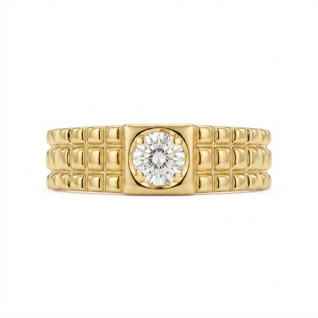 Ring-The Solitaire Apex Signet