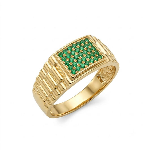 Anillo hombre gold
